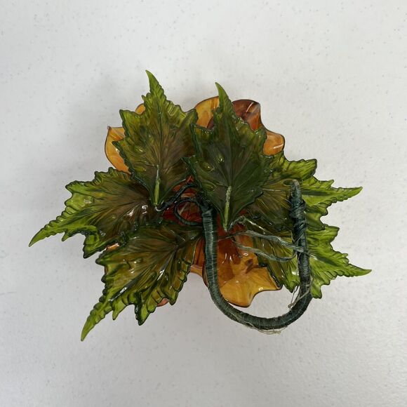 Vintage Lucite Magnolia Flower 1960s Acrylic 9" Mid Century Modern MCM 3D - Picture 5 of 5